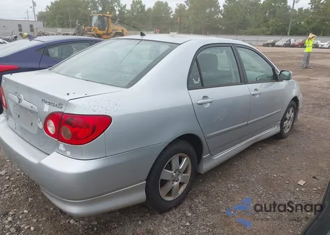 2007 Toyota Corolla S из США, поврежденный, VIN 2T1BR32E67C849199